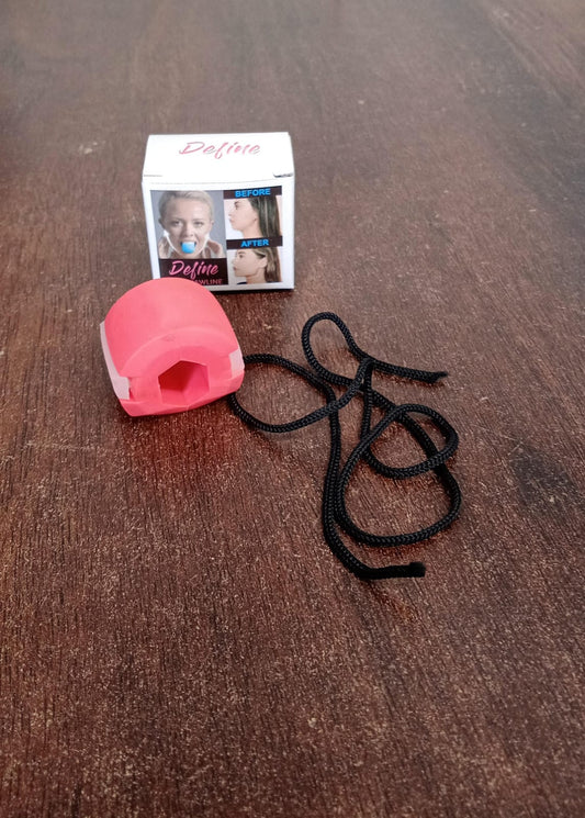 Jaw workout tool for men and women. Jawline toning