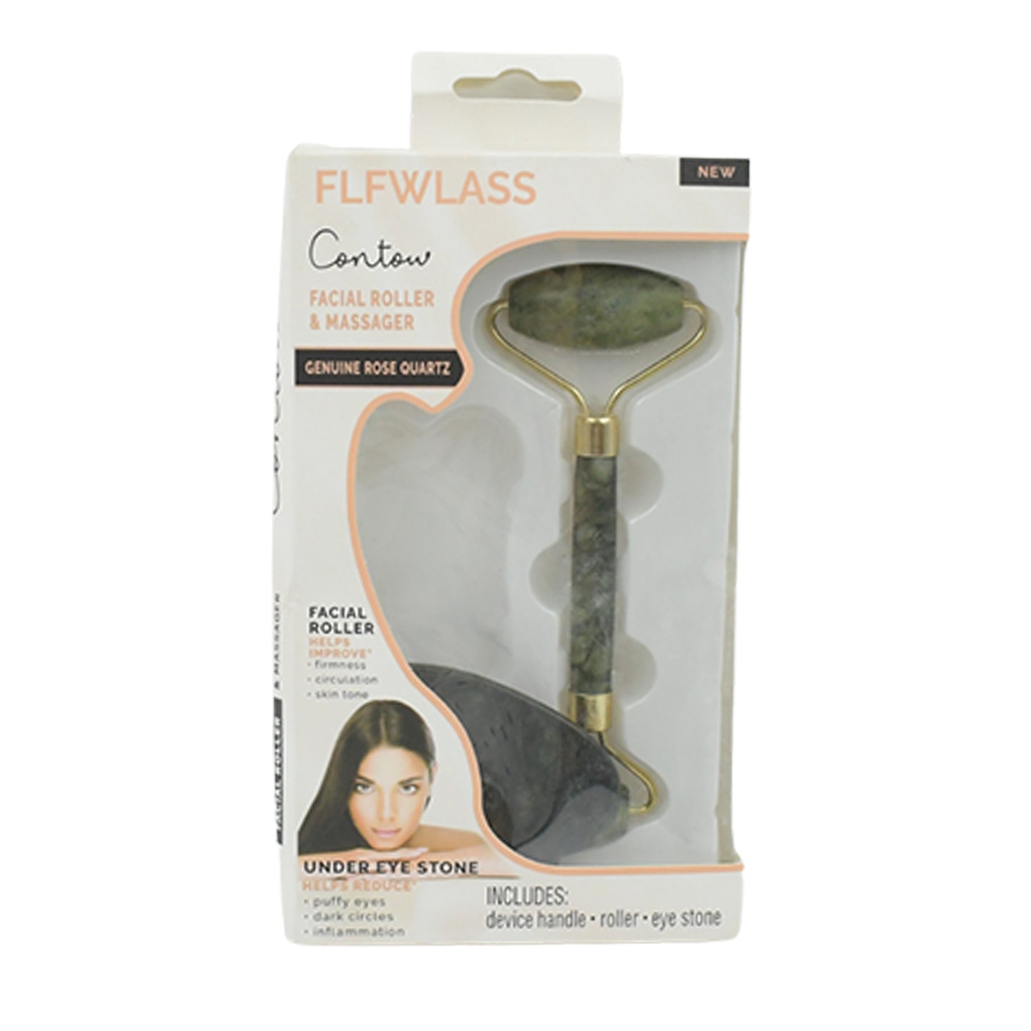 natural jade facial roller for glowing skin packaged facial roller and eye stone gua sha set