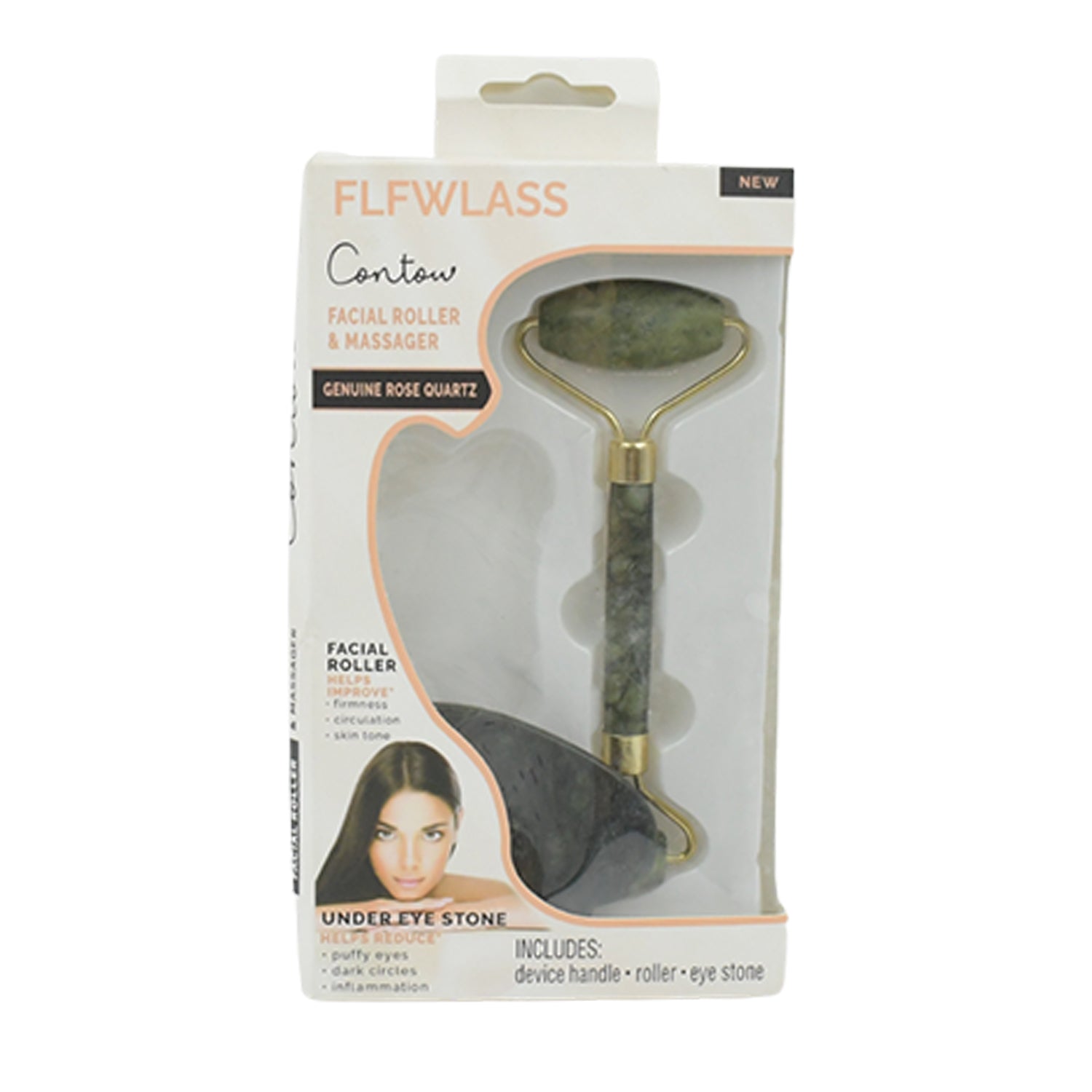 natural jade facial roller for glowing skin packaged facial roller and eye stone gua sha set