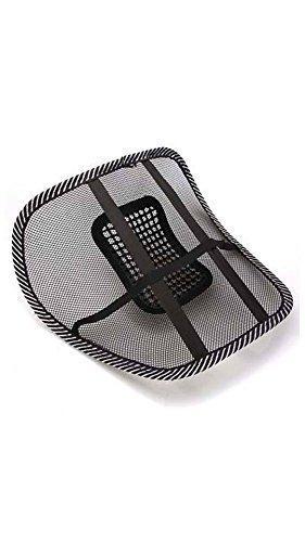 mesh lumbar support cushion for car seats comfortable backrest for lower back pain relief