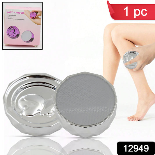 portable skin hair remover device stainless steel handheld body exfoliator for legs and arms