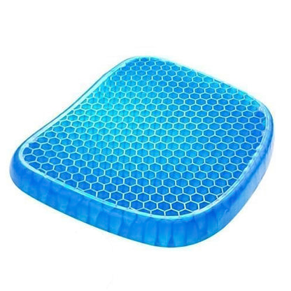 Gel Office Chair Cushion for Back Pain with Honeycomb Design for Comfort and Support