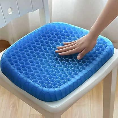 office chair cushion for back pain with breathable honeycomb design for comfort and support