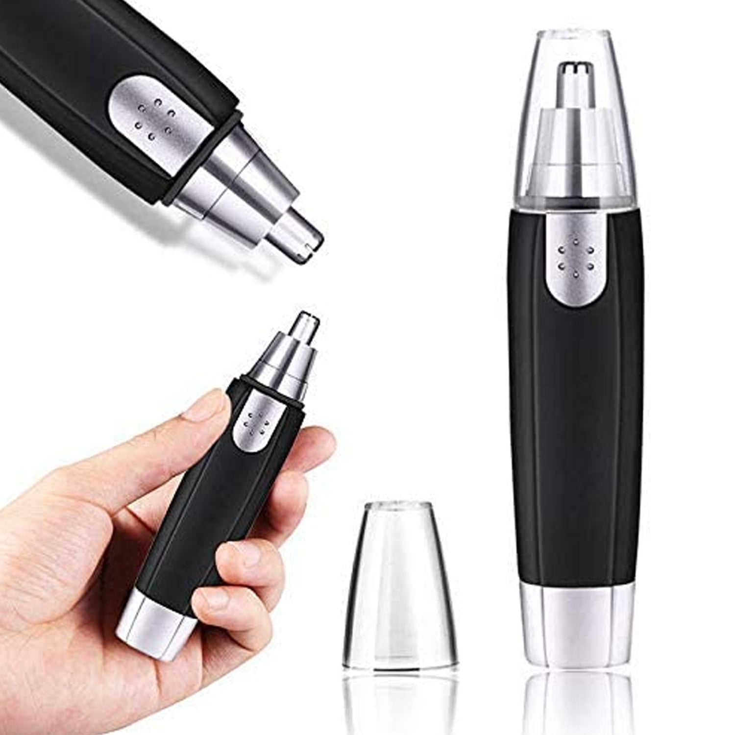 professional nose hair clipper with ergonomic design for easy grooming and precision trimming