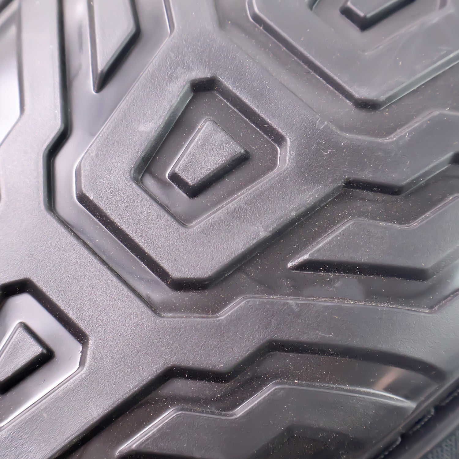 shock-resistant knee pads for construction close up textured black protective shell for impact absorption